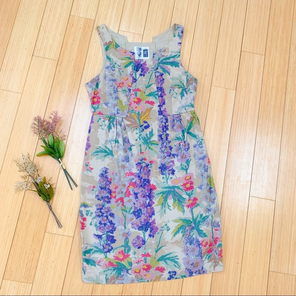 Anthropologie Dresses & Skirts - Anthropologie Edme & Esyllte watercolor dress, 4.